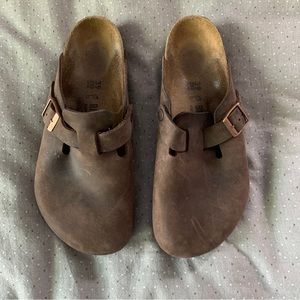 Birkenstock Boston Clog Men’s Oiled Leather Habana size 39